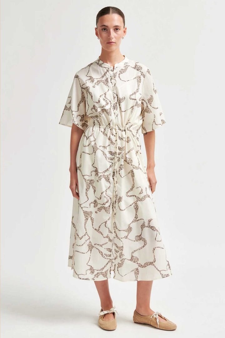 Soil Dress in Eggnog