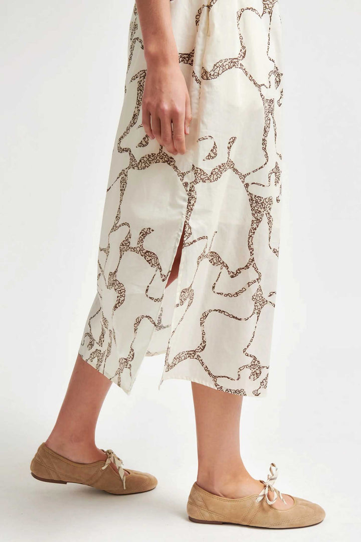 Soil Dress in Eggnog