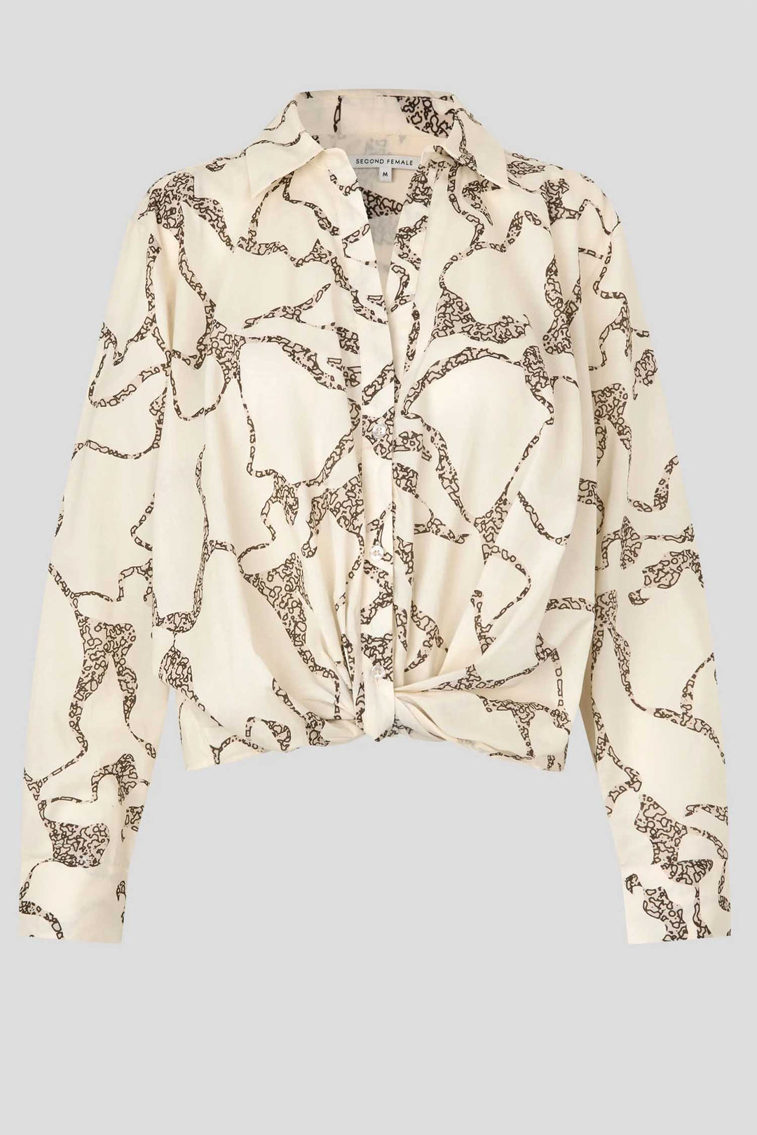 Soil Twist Shirt in Eggnog