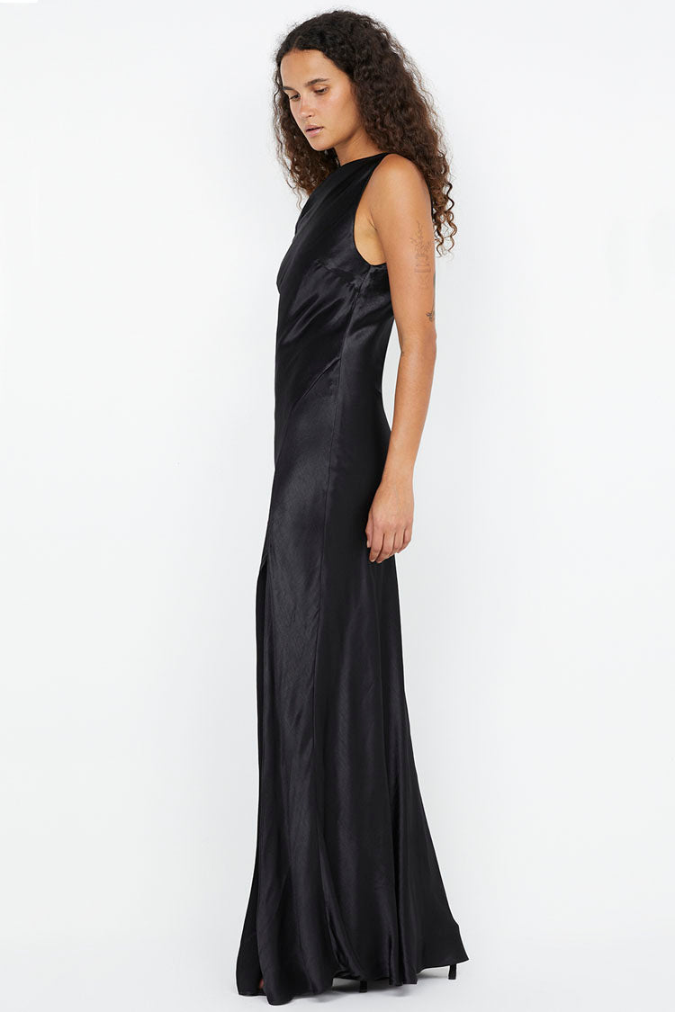 Sol One-Shoulder Aysm Dress