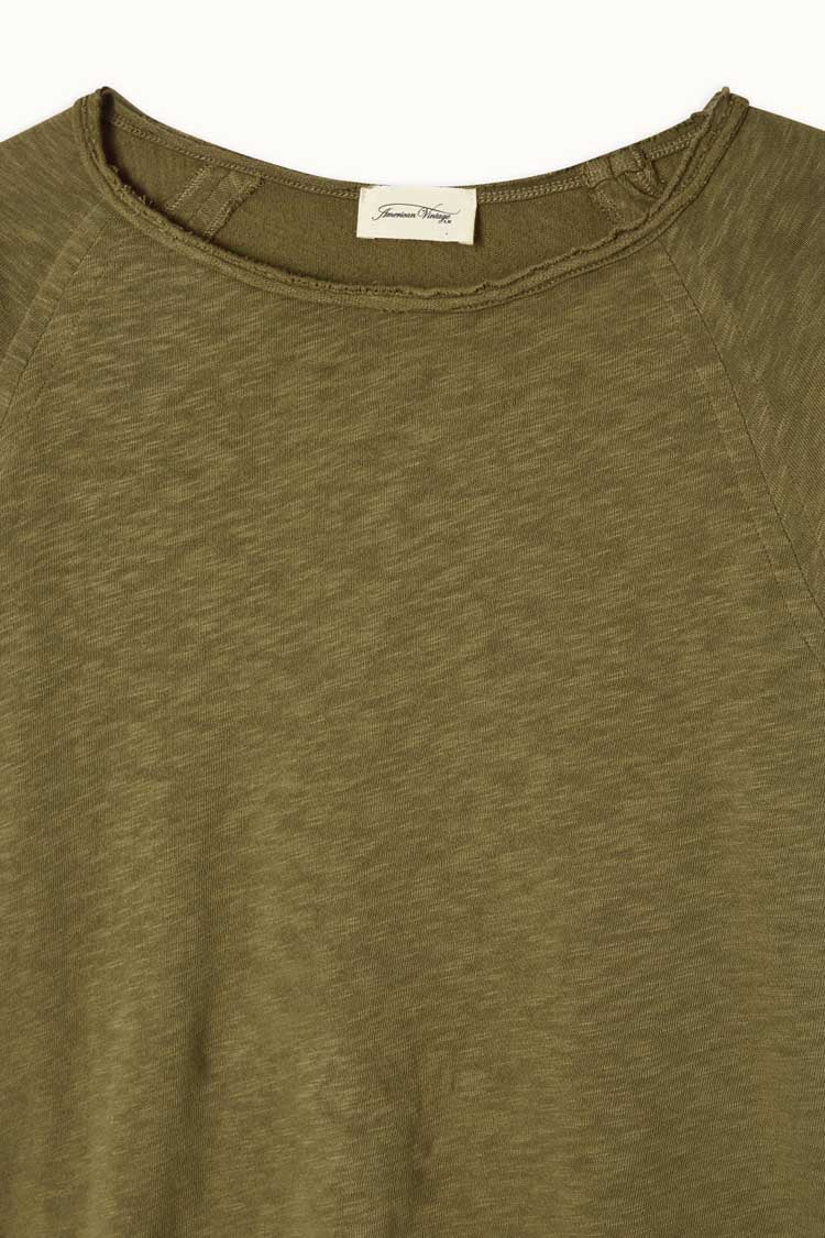 Sonoma B-Neck LS T-Shirt in Vintage Bush