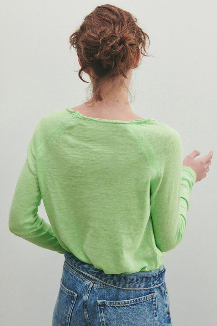 Sonoma B-neck LS T-shirt in Granny