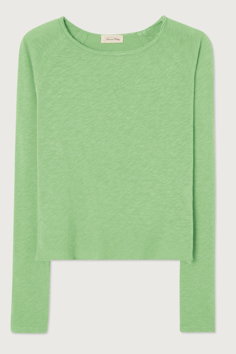 Sonoma B-neck LS T-shirt in Granny