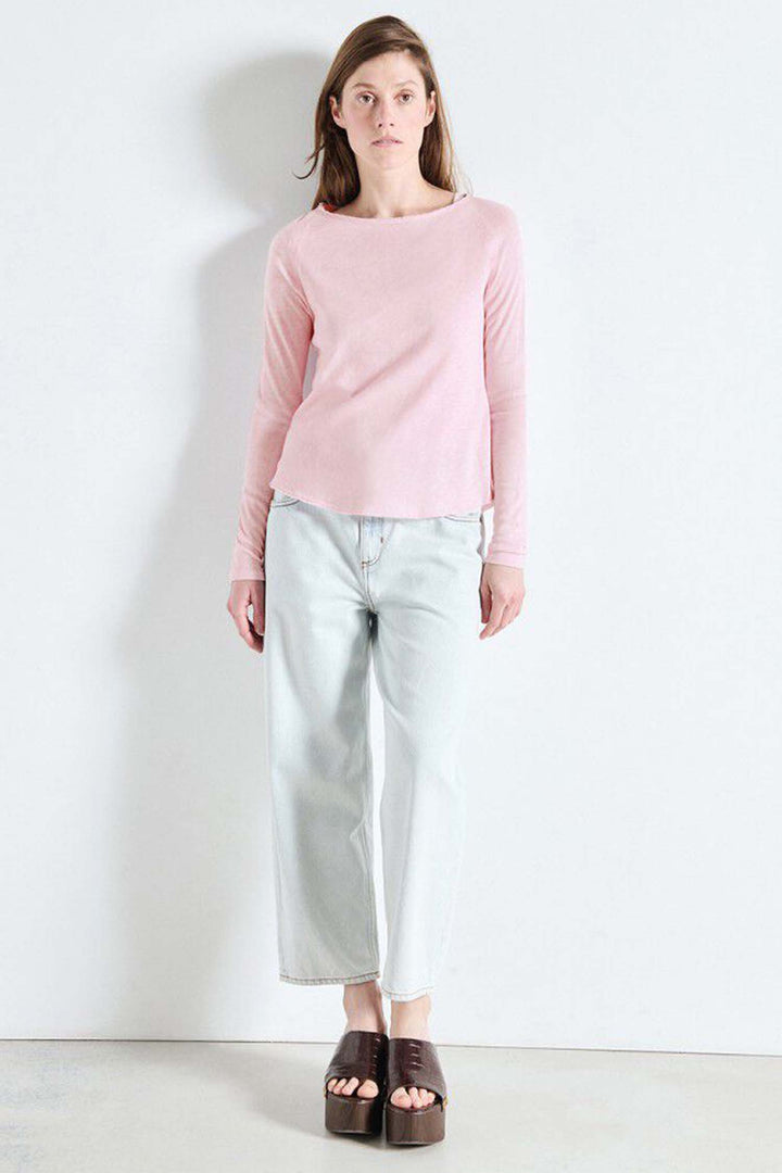 Sonoma B-Neck L/S Tee in Vintage Marshmellow