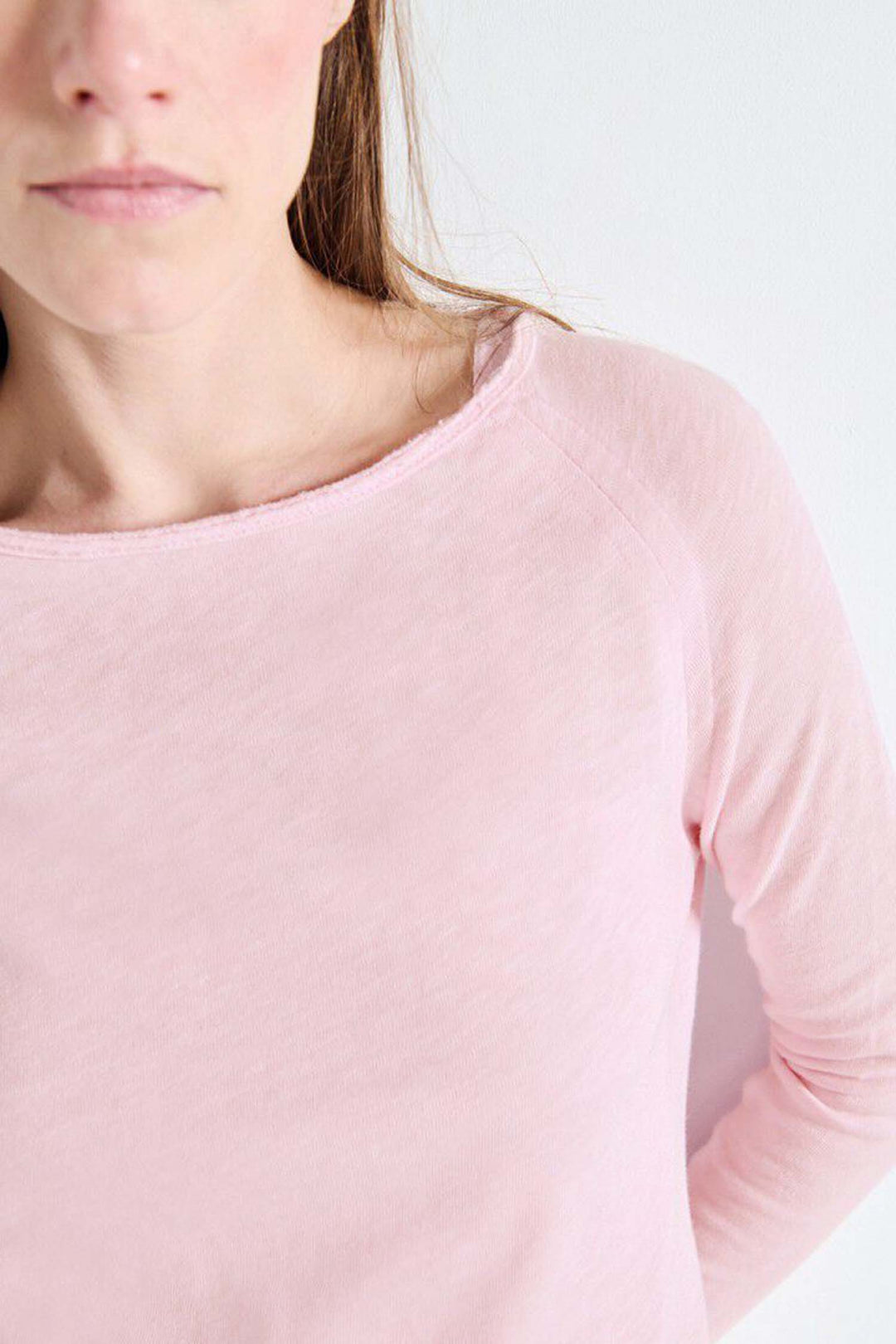 Sonoma B-Neck L/S Tee in Vintage Marshmellow
