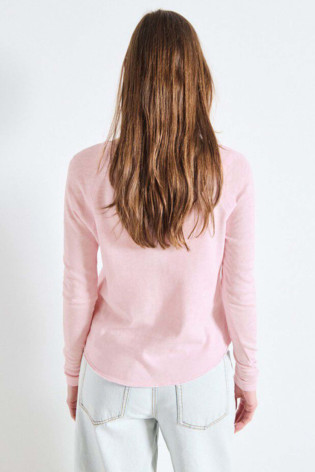 Sonoma B-Neck L/S Tee in Vintage Marshmellow