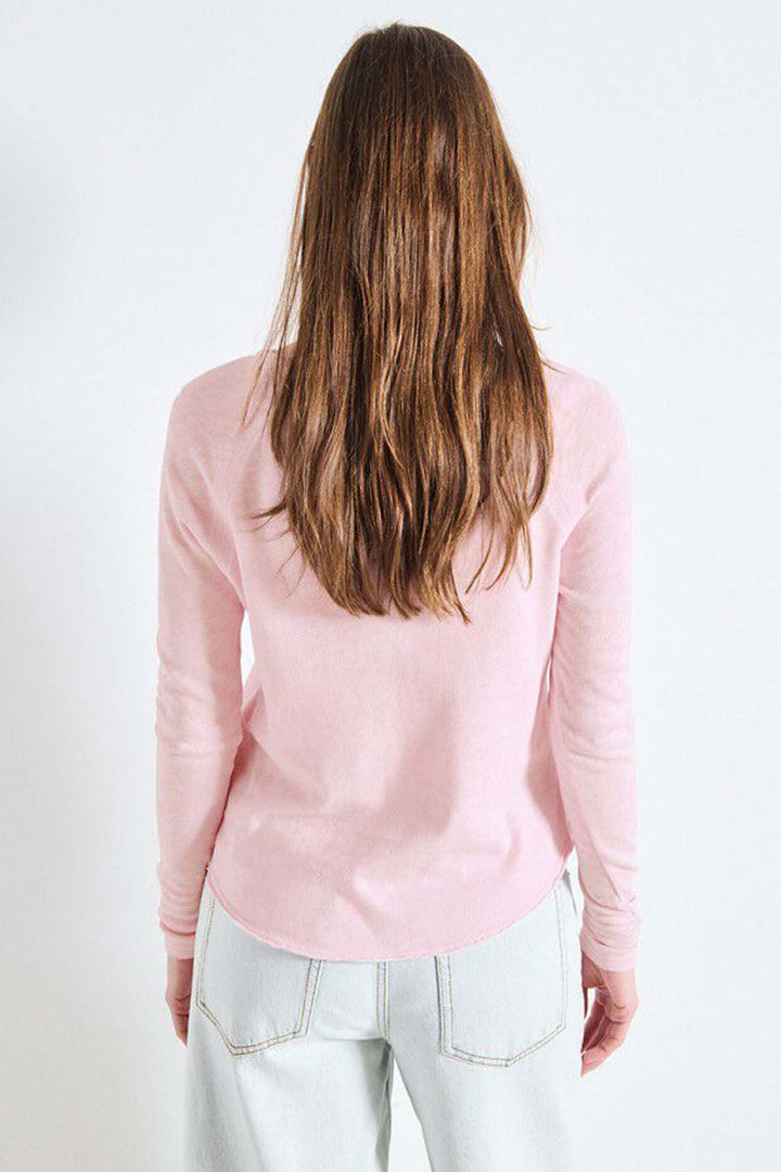 Sonoma B-Neck L/S Tee in Vintage Marshmellow