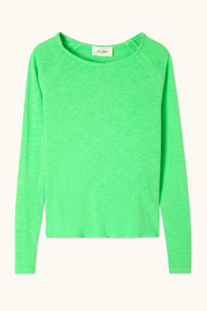 Sonoma B-neck LS T-shirt in Parakeet