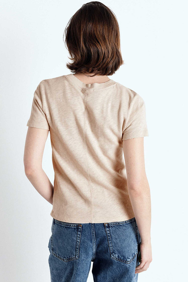 Sonoma R-Neck SS T-Shirt in Vintage Mastic