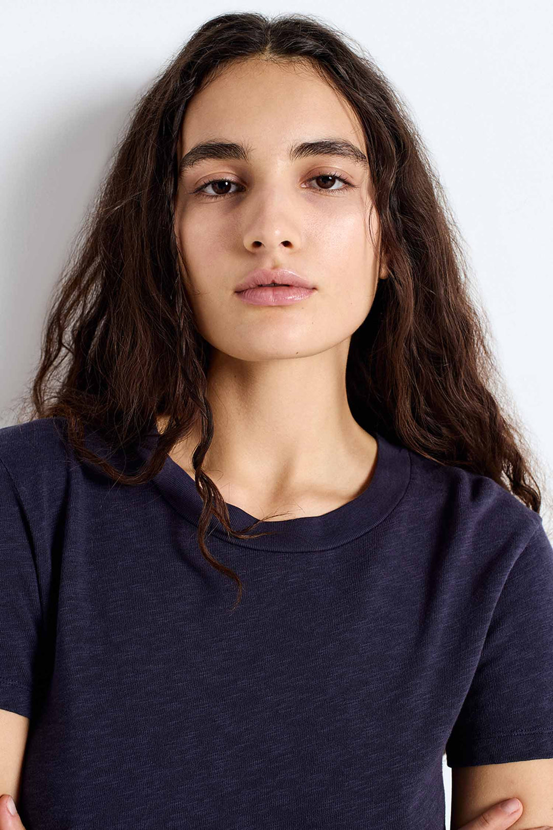 Sonoma R-Neck SS T-Shirt in Vintage Navy Blue