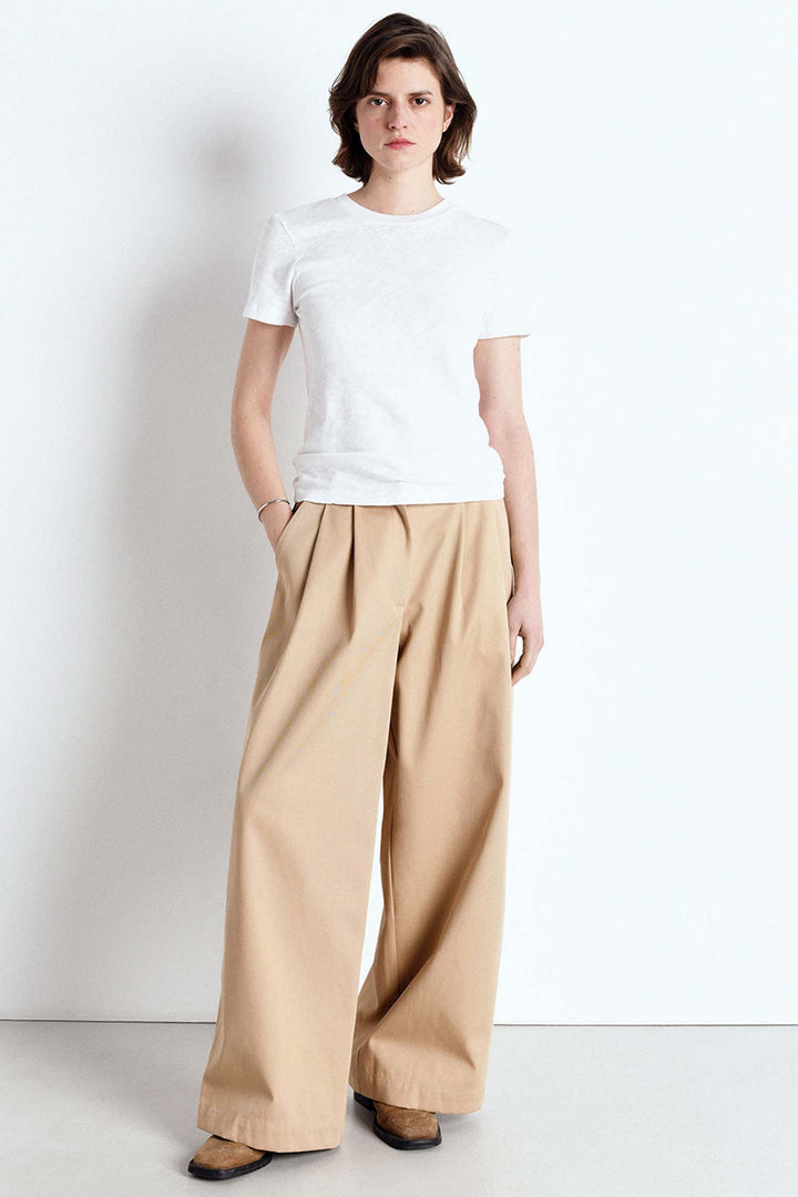 Sonoma R-Neck SS T-Shirt in White