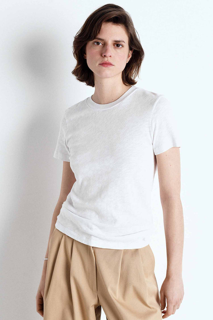Sonoma R-Neck SS T-Shirt in White