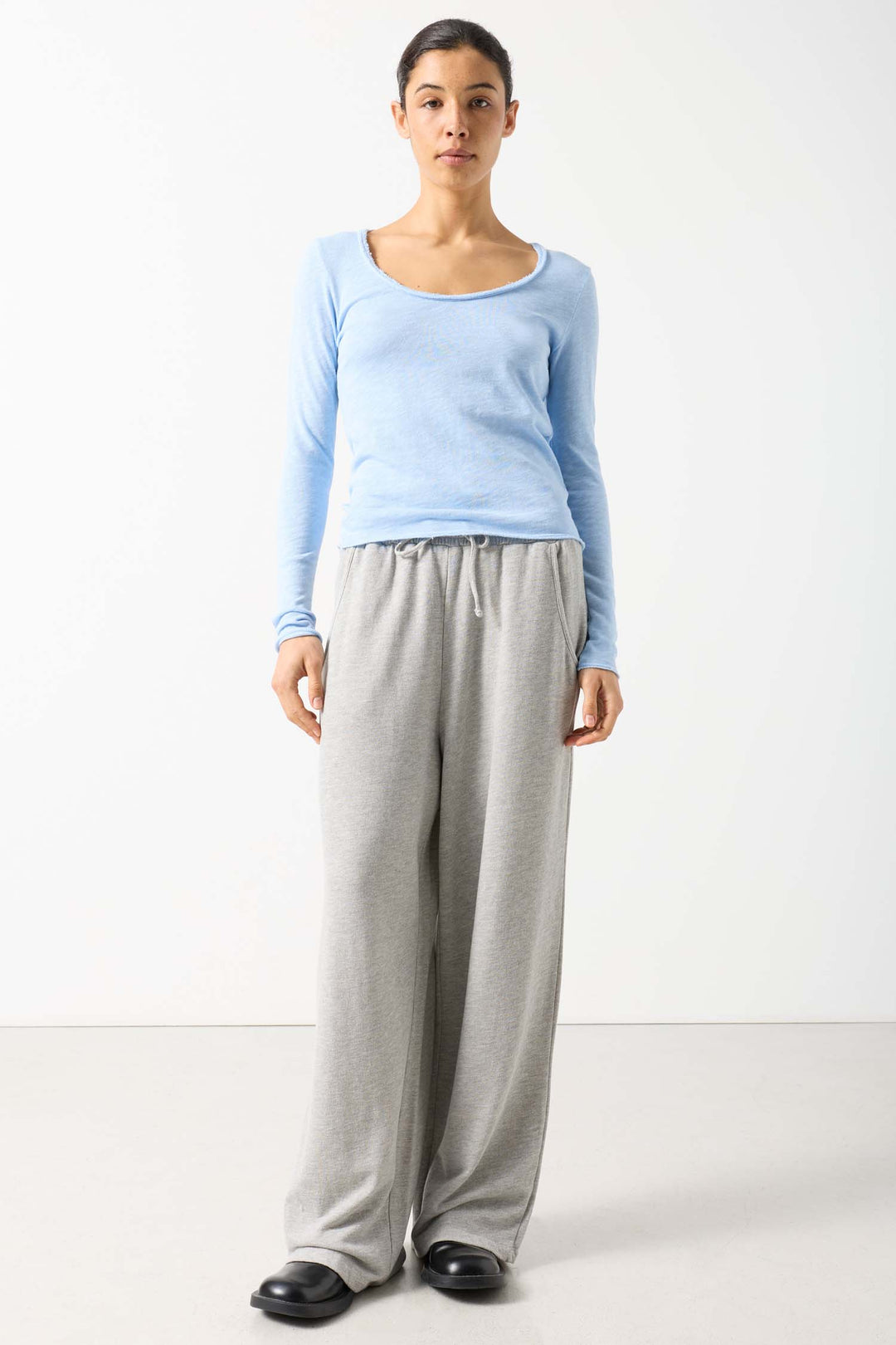 Sonoma Round Neck L/S Tee in Vintage Splash
