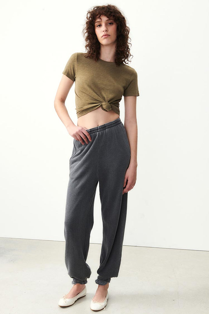 Sonoma Round Neck SS T-Shirt in Vintage Bush
