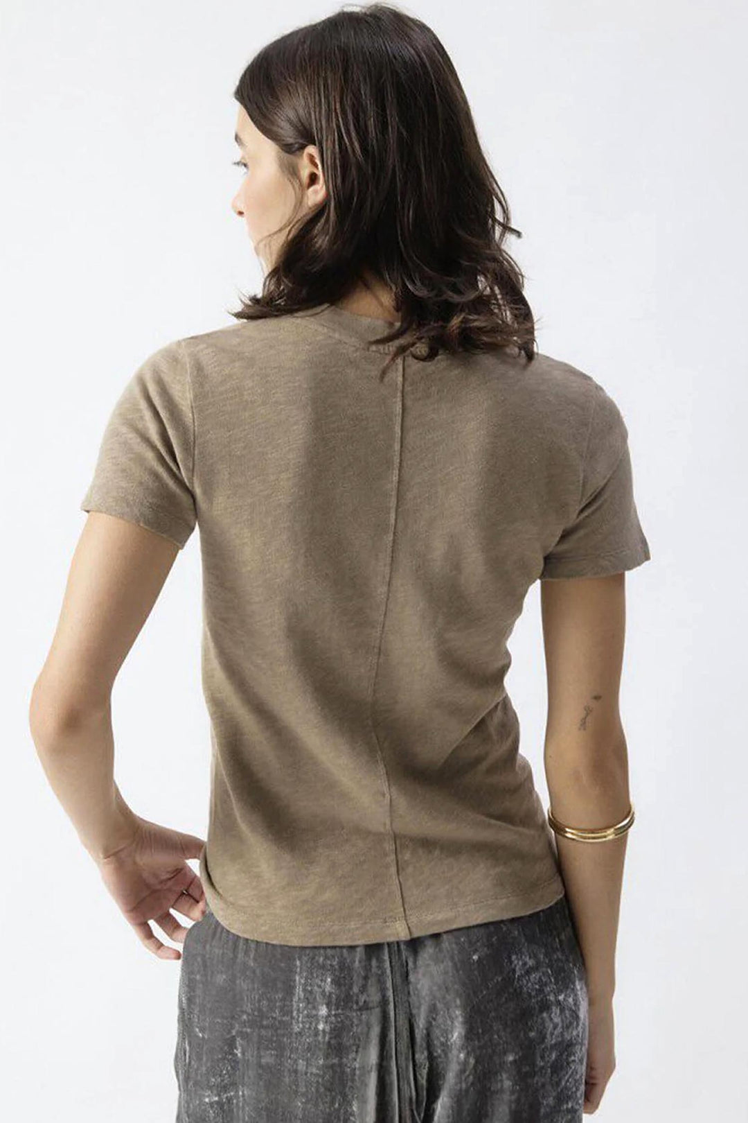 Sonoma Round Neck T-Shirt in Vintage Seeds