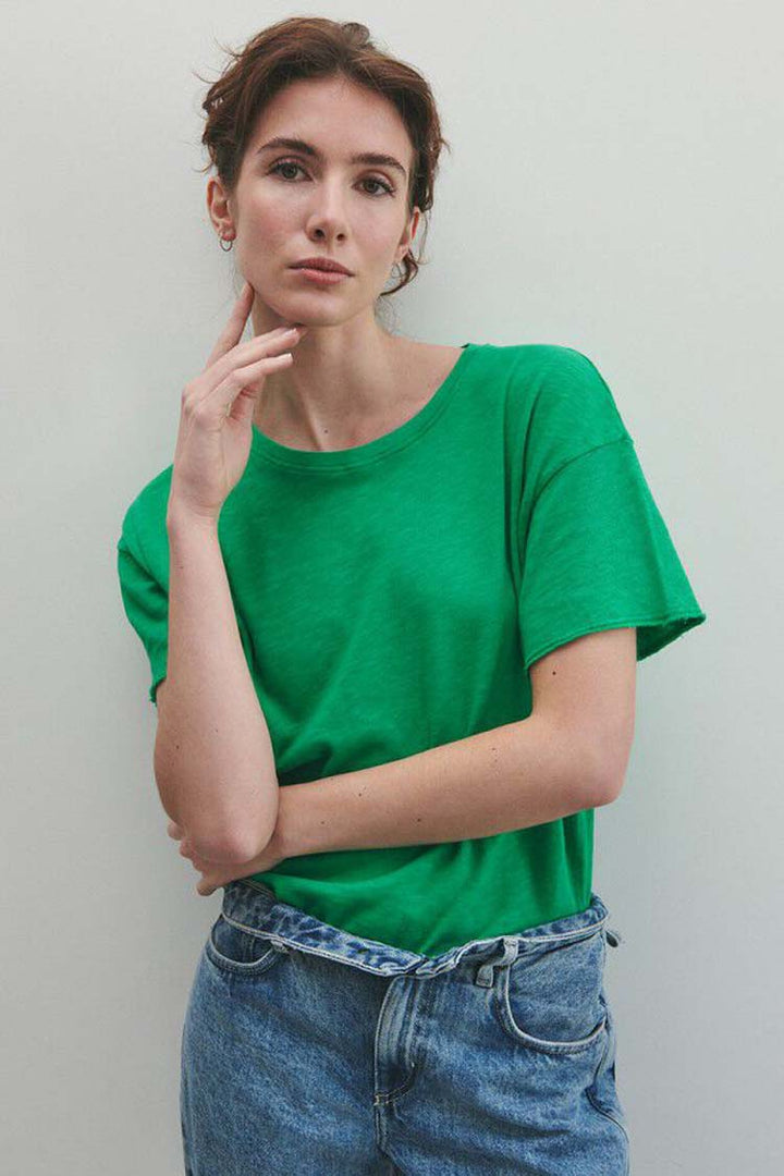 Sonoma Round Neck Tee  in Menthol