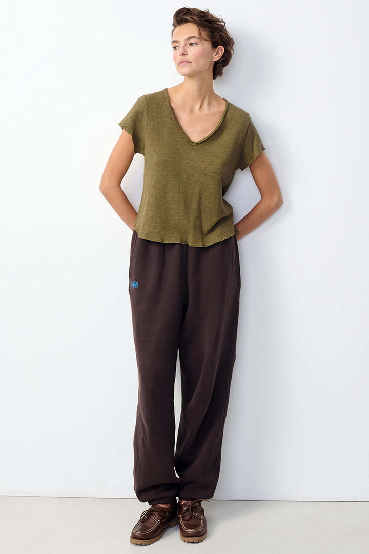 Sonoma V-Neck SS T-Shirt in Vintage Bush