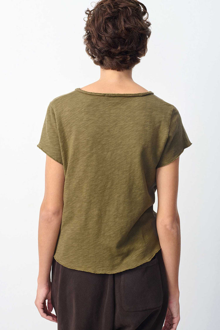 Sonoma V-Neck SS T-Shirt in Vintage Bush