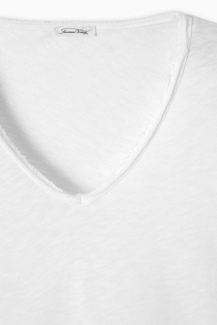 Sonoma V-Neck SS T-Shirt in White