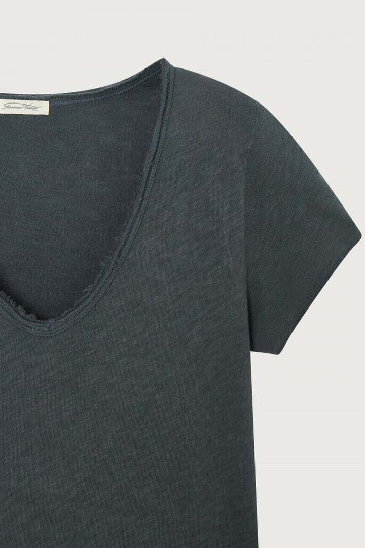 Sonoma V-neck SS Tee in Shadow