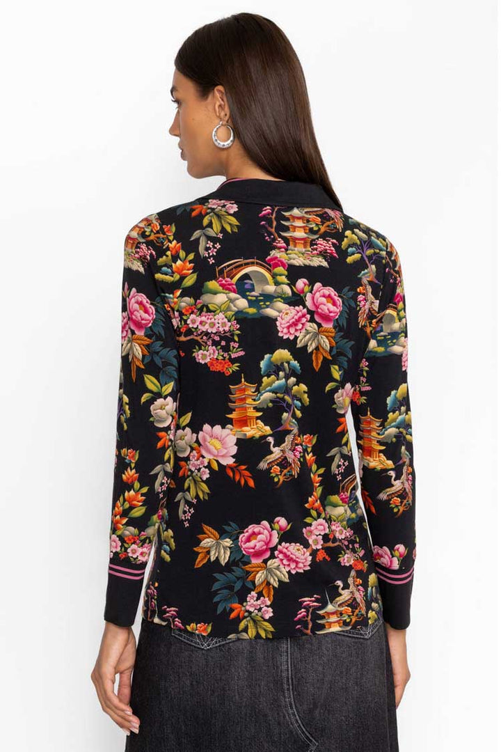 Soundbath Janie Fav Split Front Collared Shirt