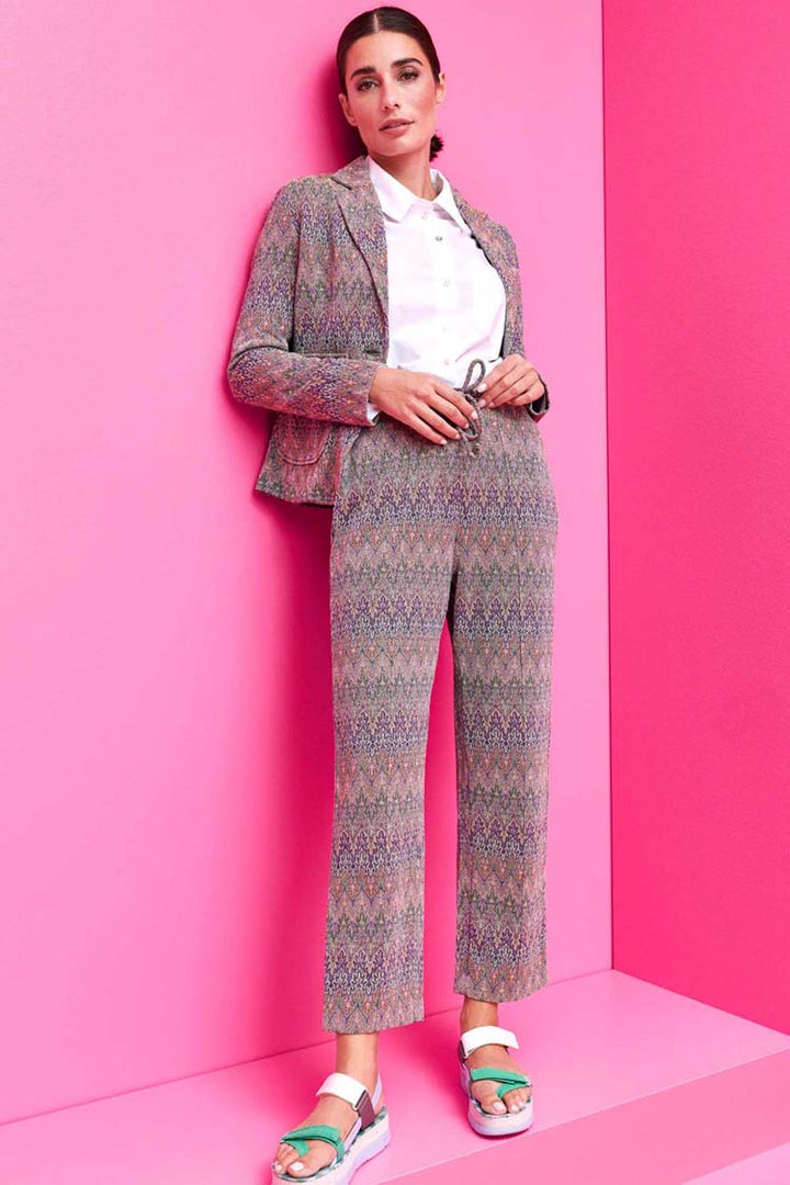 Sporty Jacquard Pants
