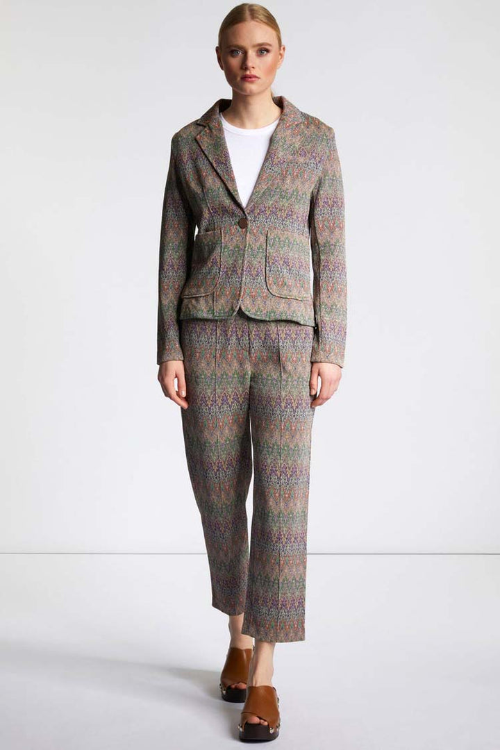 Sporty Jacquard Pants