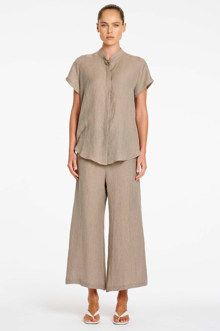 Stand Shirt in Stucco