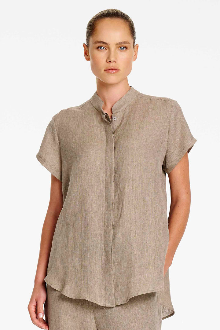 Stand Shirt in Stucco