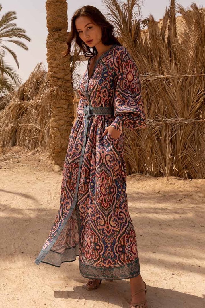 Stella Maxi Dress in Oasis