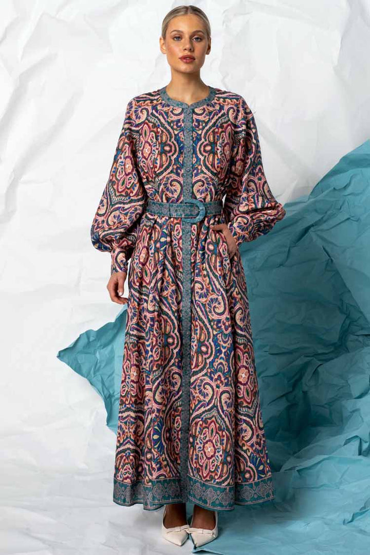 Stella Maxi Dress in Oasis