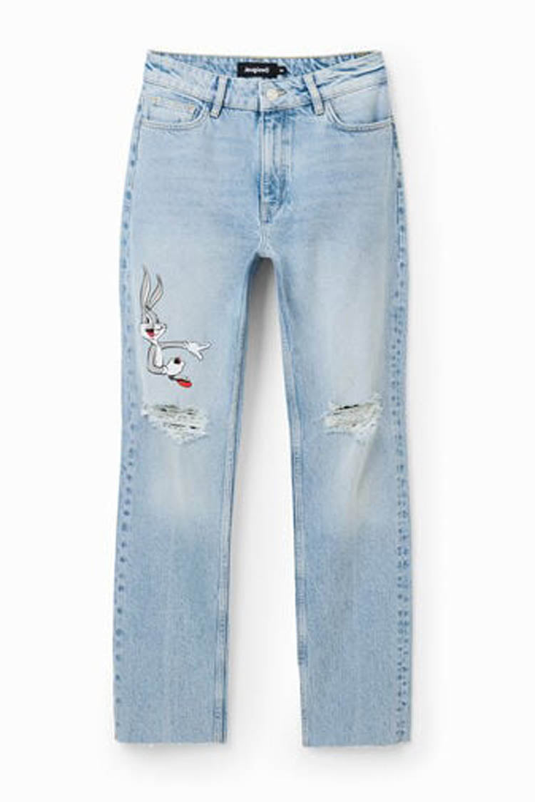 Straight Bugs Bunny Jeans