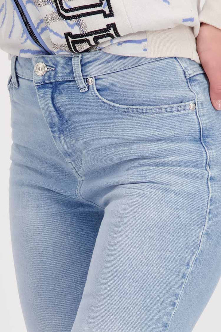 Straight Fit Bootcut Jeans in Blue | FINAL SALE