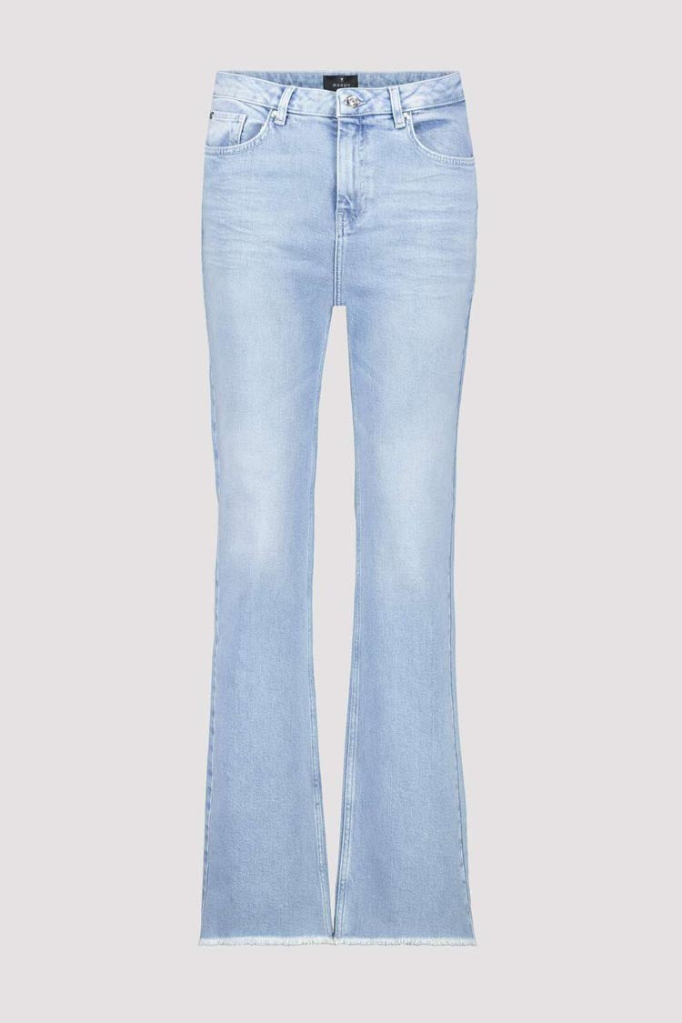 Straight Fit Bootcut Jeans in Blue