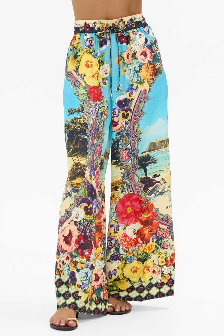 Straight Leg Pant in Bathing Bombshell