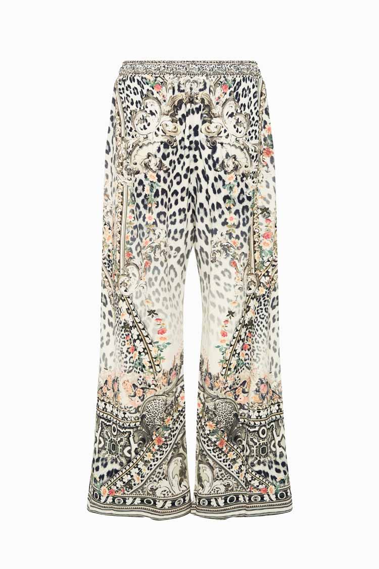 Straight Leg Track Pant in Marble Heaven