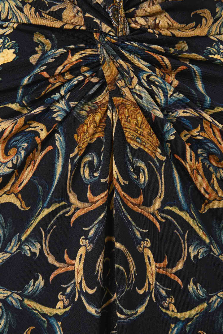 Strappy Dress in Twist Front in Museum Memoirs