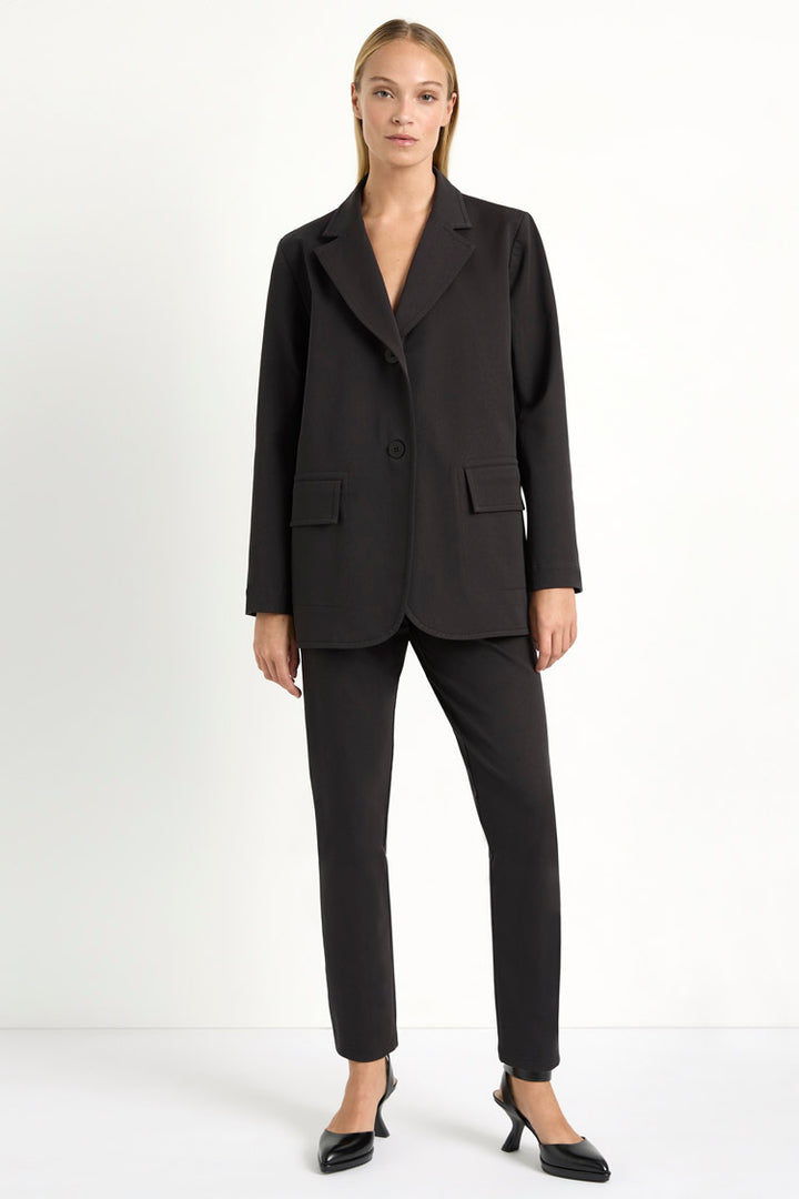 Stretch Blazer in Black