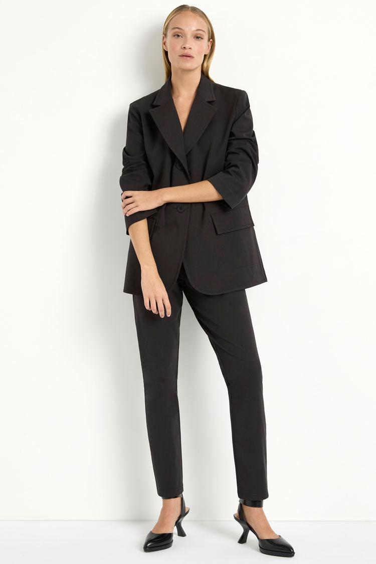 Stretch Blazer in Black