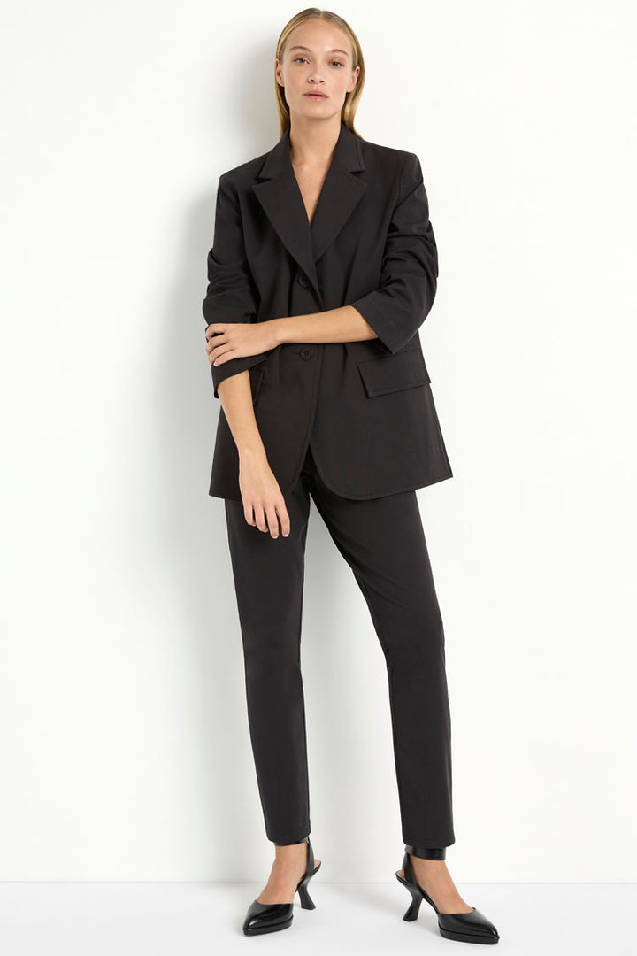 Stretch Blazer in Black