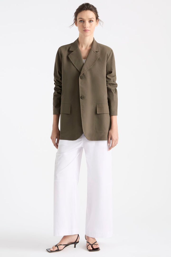 Stretch Blazer in Brachen