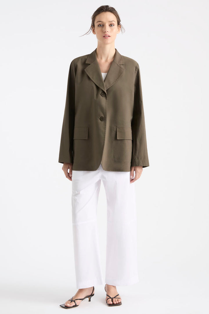 Stretch Blazer in Brachen