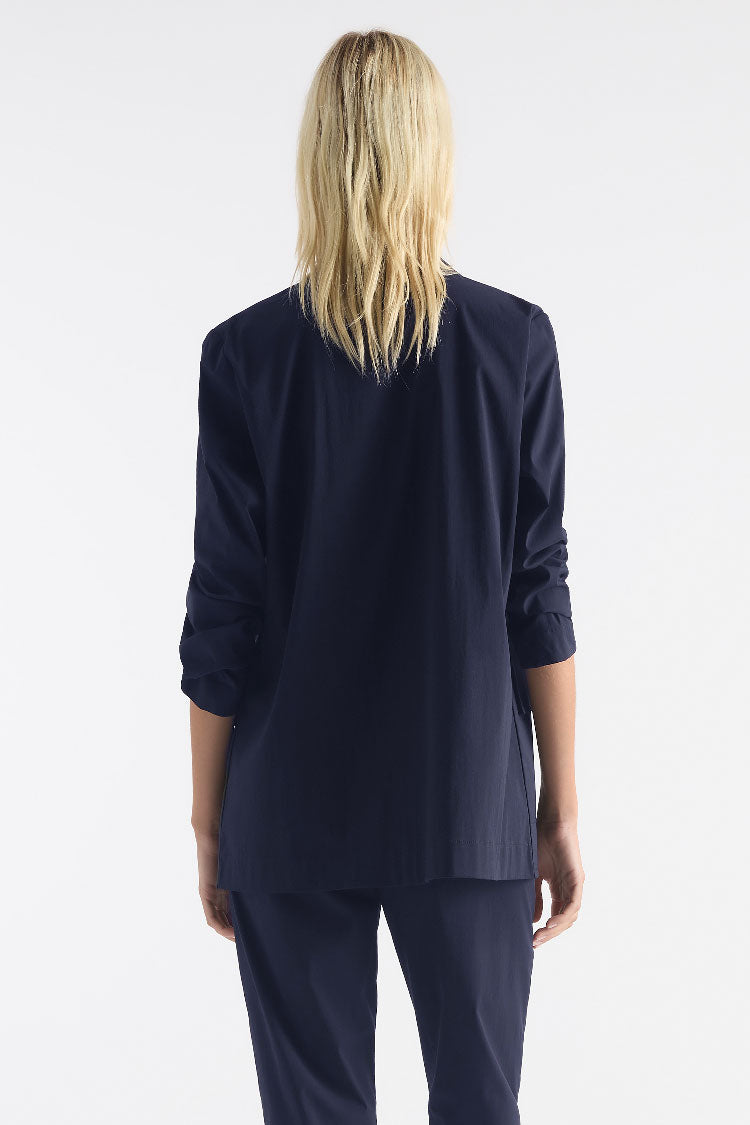 Stretch Blazer in French Navy