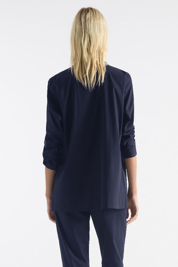 Stretch Blazer in French Navy