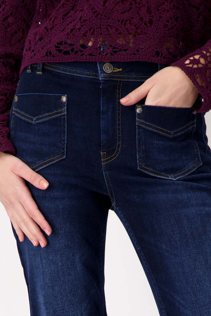 Stretch Straight Leg Jeans