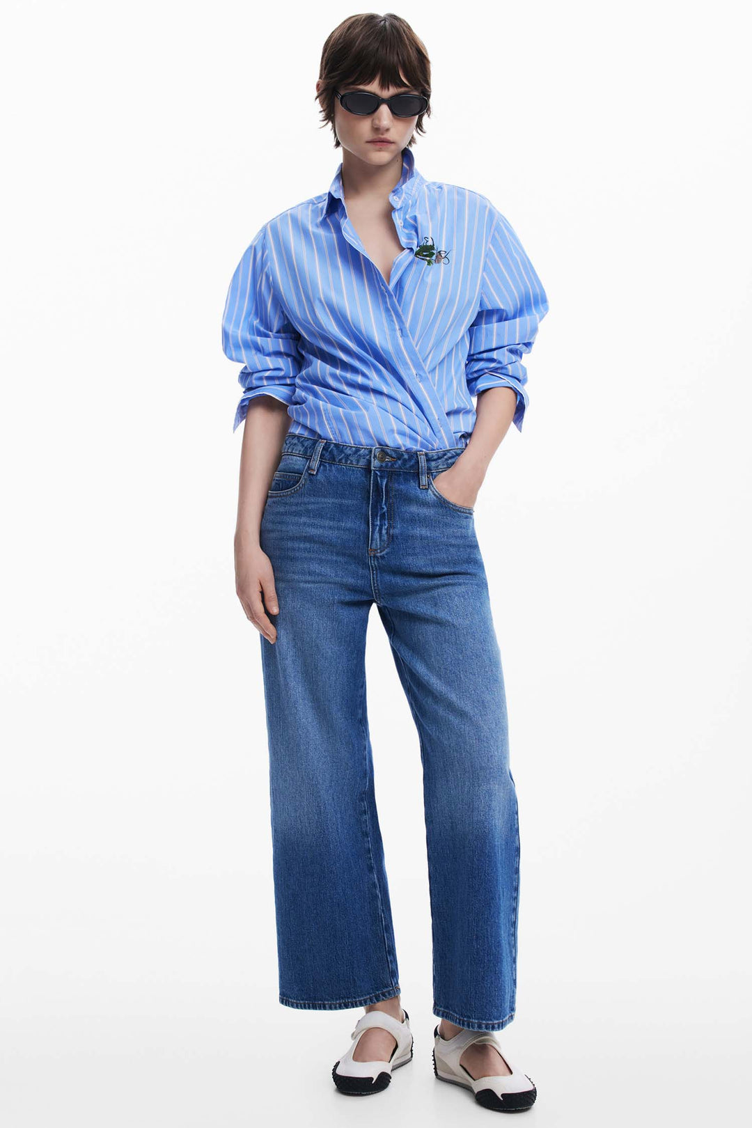Striped Shirt in Azul Palo