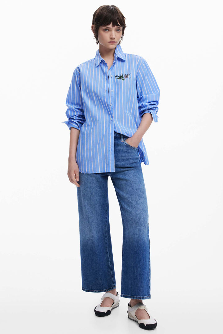 Striped Shirt in Azul Palo