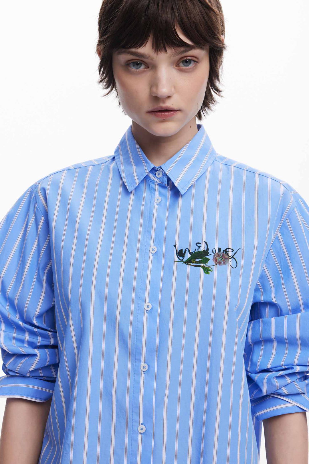 Striped Shirt in Azul Palo