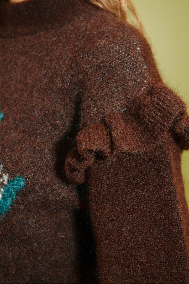 Sun Dancer Sweater in Chocolate