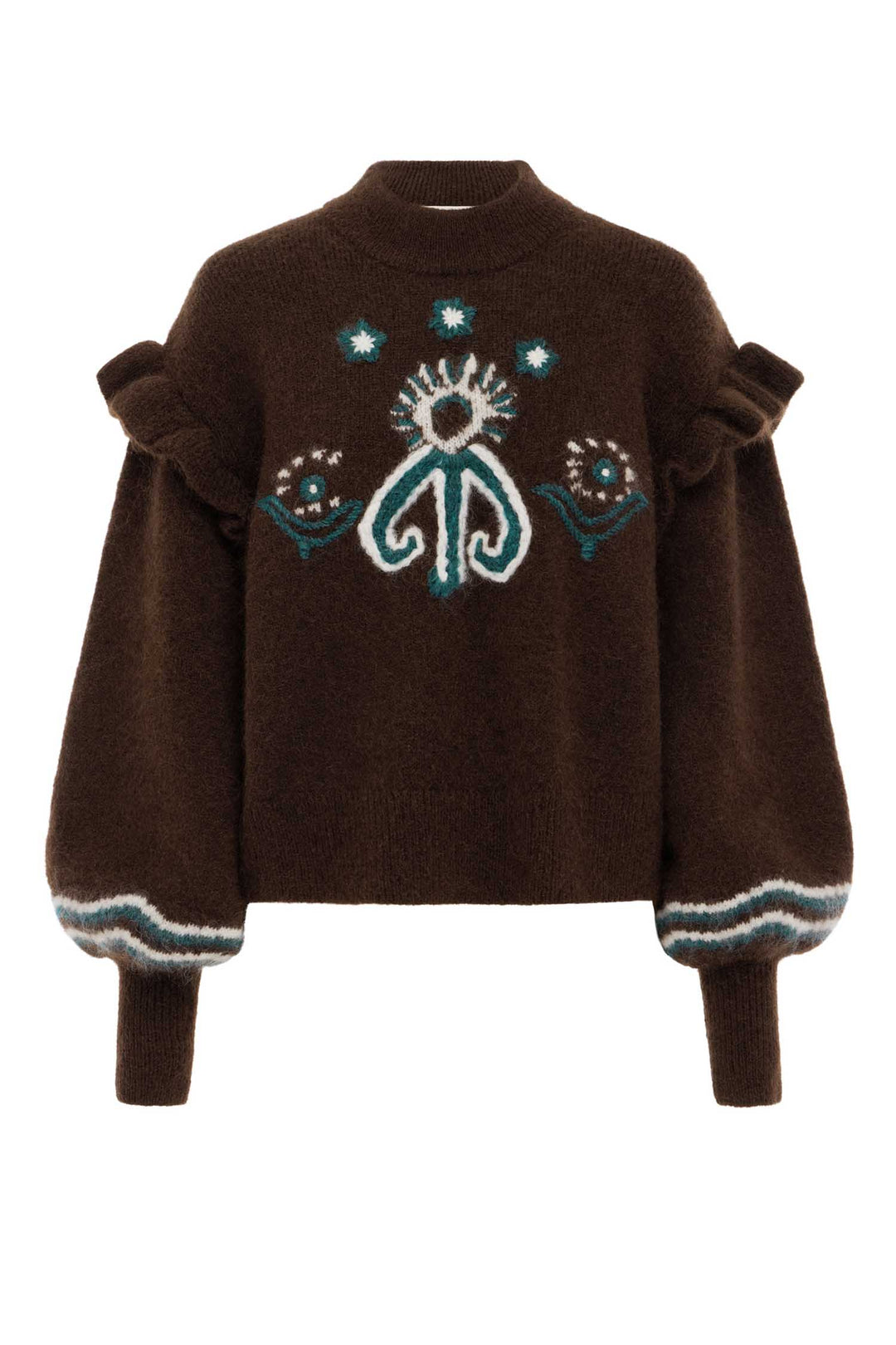 Sun Dancer Sweater in Chocolate